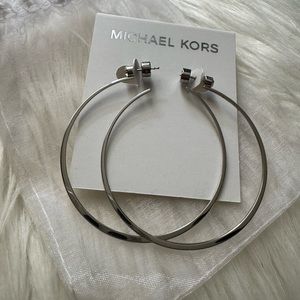 Michael Kors hoop earrings
